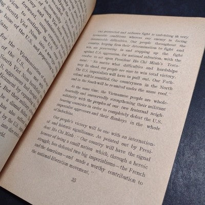 25 Years of National Struggle and Construction By Pham Van Dong - 1970 Paperback