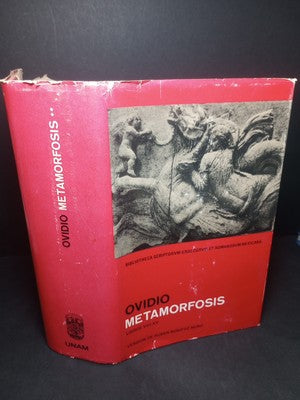 Ovidio Metamorfosis: Libros I-XV, Ruben Bonifaz Nuno -1980 Spanish (2 Books)