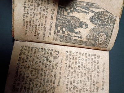 1829 Das Kleine Gebet Buch(The Little Prayer Book) by Johann Habermann leather