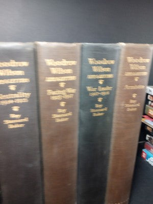 Woodrow Wilson Life and Letters Ray Stannard Baker First Edition 8 Vol Set