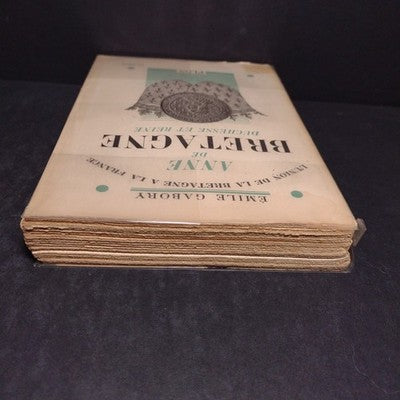 Anne De Bretagne: Duchesse Et Reine par Emile Gabory - 11th Ed. 1941 Paperback