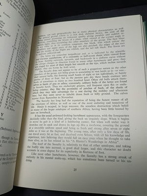 1962 Rowland Ward's Records of Big Game Africa Illustrated