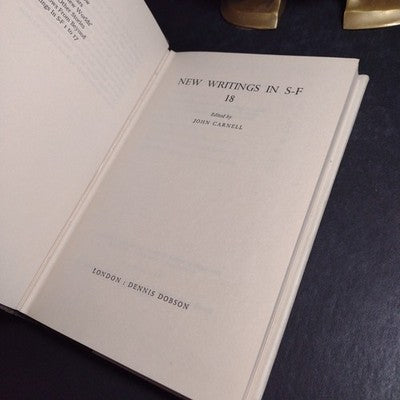 New Writings In SF Book Bundle - 2 Books: 18, 19 - Hardcover 1971