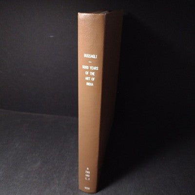 5000 Years Of The Art Of India By Mario Bussagli - 1978 EX UCSB LIBRARY BINDING