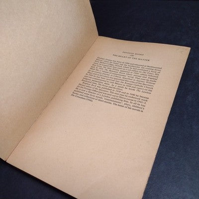 The Heart of the Matter by Graham Green - UK Only Printing 1966 Reprinting