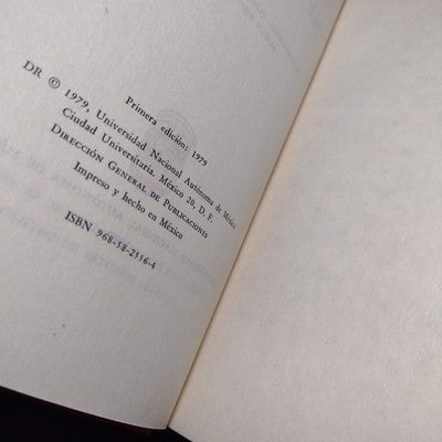 Ovidio Metamorfosis: Libros I-XV, Ruben Bonifaz Nuno -1980 Spanish (2 Books)