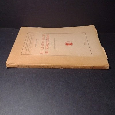 El Lexico Rural Del Noroeste Iberico por Fritz Kruger - 1947 Spanish Paperback