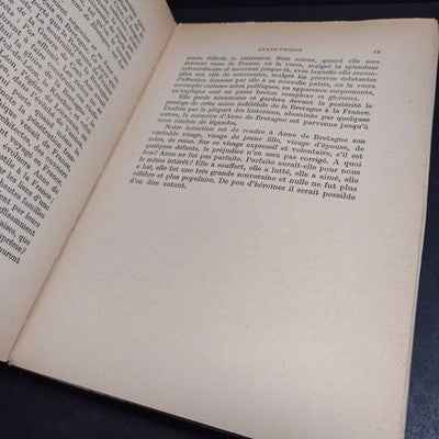 Anne De Bretagne: Duchesse Et Reine par Emile Gabory - 11th Ed. 1941 Paperback