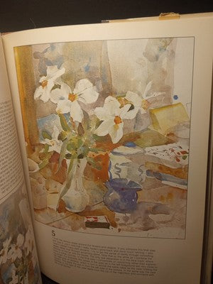 FLOWER PAINTING IN WATERCOLOR By Charles Reid - Hardcover