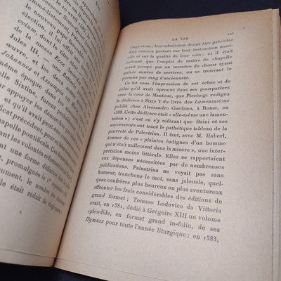 Palestrina, Michel Brenet -Fifth Edition French Paperback - 1919