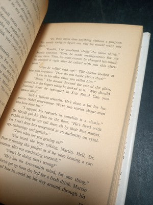 THE TRANSCENDENT MAN By Jerry Sohl HCwDJ 1st Edition Exlibris