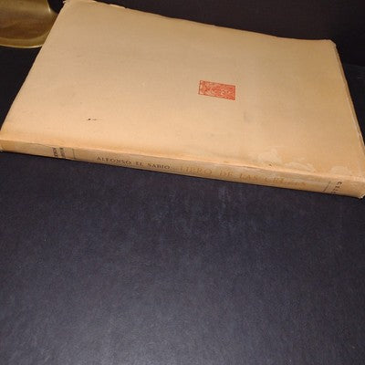 Libro De Las Cruzes, Alfonso Sabio -1961 Signed Spanish Paperback -Uncut Pages
