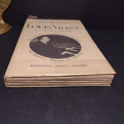 Louis Vierne: La Vie Et L'oeuvre par Bernard Gavoty -1943 French Paperback