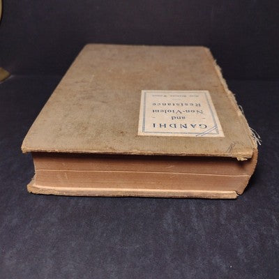 Gandhi and Non-Violent Resistance by Miss Blanche Watson -1923 Hardcover