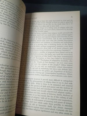On being a Christian Kung, Hans hardcover 1978 printing