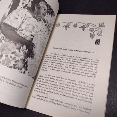 Pomo Basketmaking: A Supreme Art For the Weaver by Elsie Allen - 1972 Revised Ed
