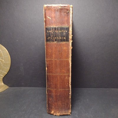 Plutarch's lives translated from the original Greek exlibris 1832