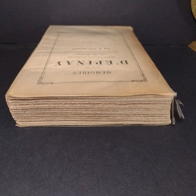 Memoires De Madame D'Epinay Tome Second par M. Paul Boiteau - 1863 Paperback