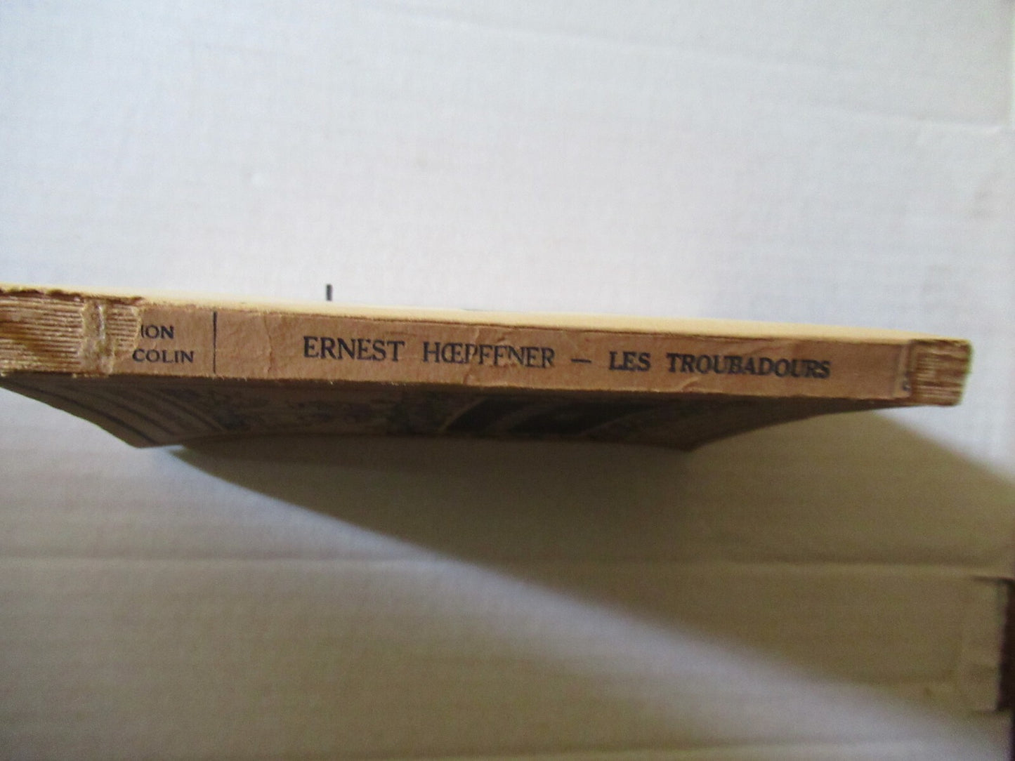 Les Troubadours, Ernest Hoepffner (1955) paperback