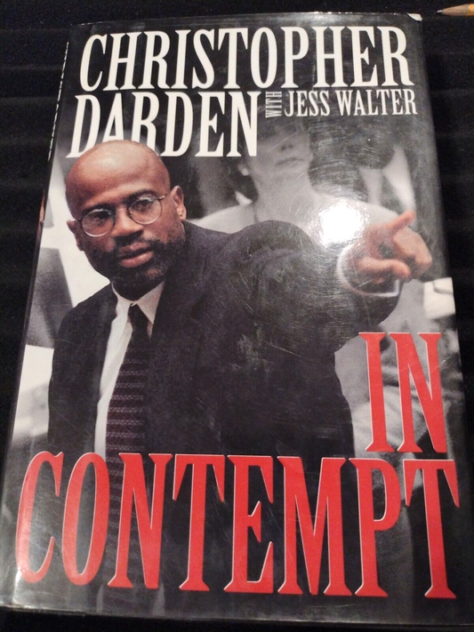 In Contempt by Jess Walter and Christopher A. Darden (1996, 1st edition OJ trial