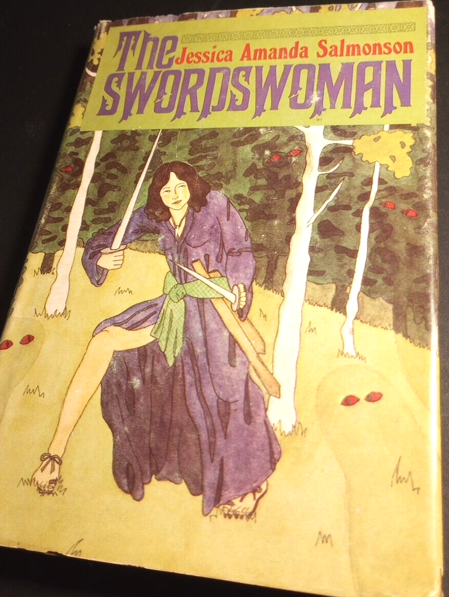 The Swordswoman by Jessica Amanda Salmonson HCDJ BCE 1982