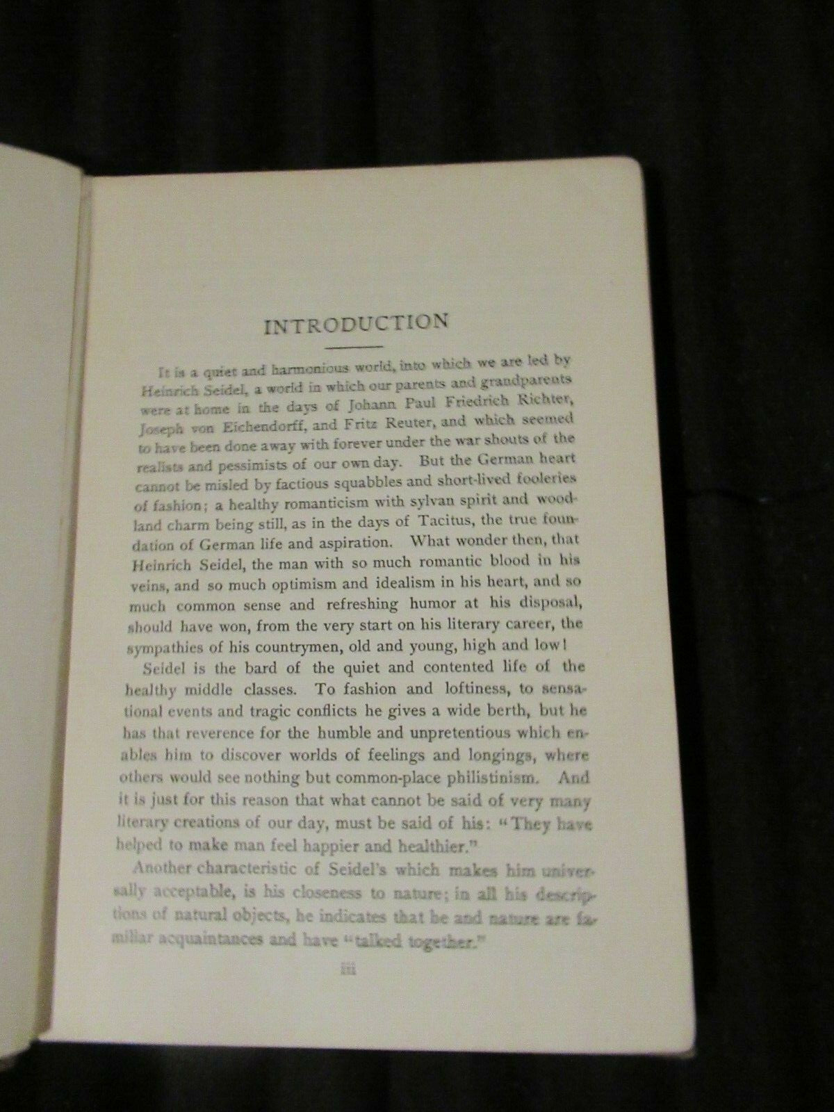 Seidel's AUS GOLDENEN TAGEN, W. Bernhardt (1906) HC DC Heath