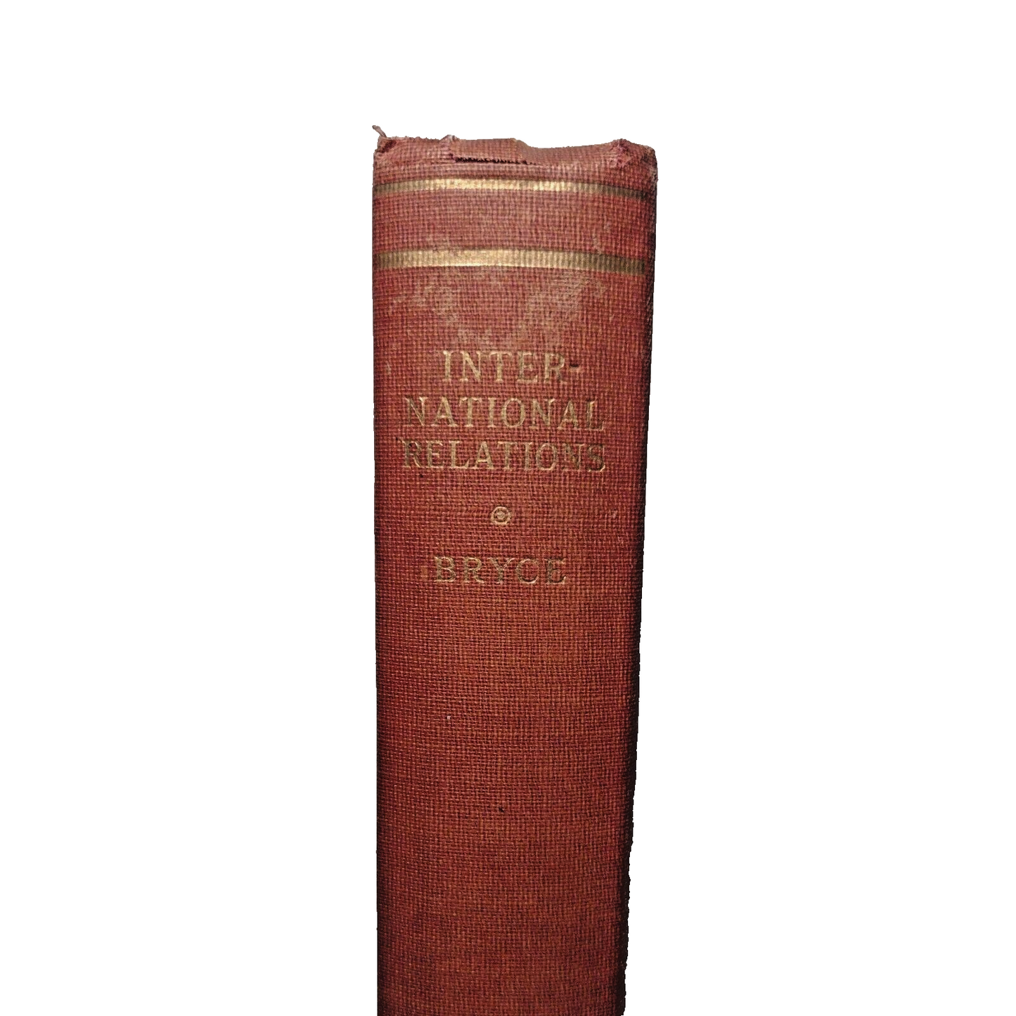 International Relations (1922) by James Bryce HC antique politics