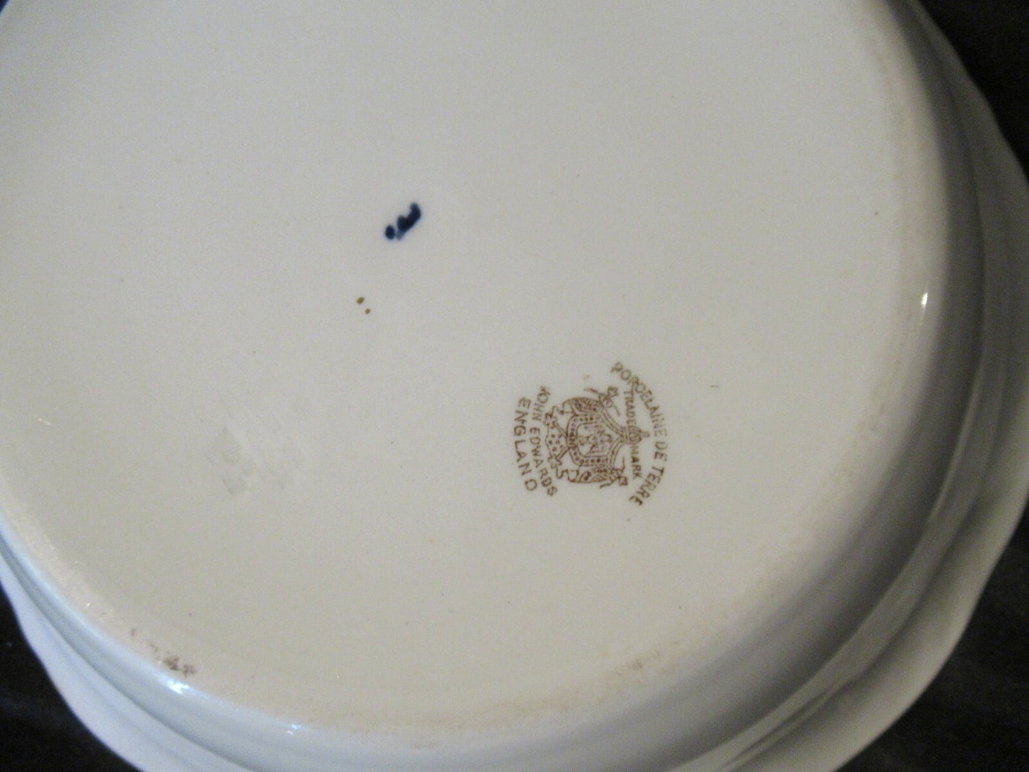John Edwards Porcelaine De Terre Vegetable Bowl (1880s).