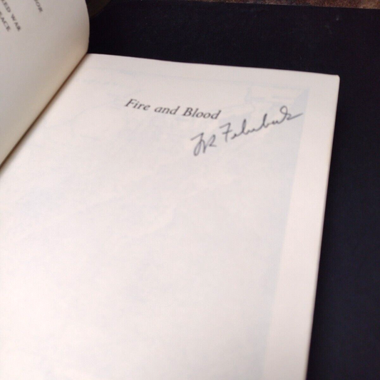 Fire and Blood: A History of Mexico by T. R. Fehrenbach -Hardcover -1973 -Signed