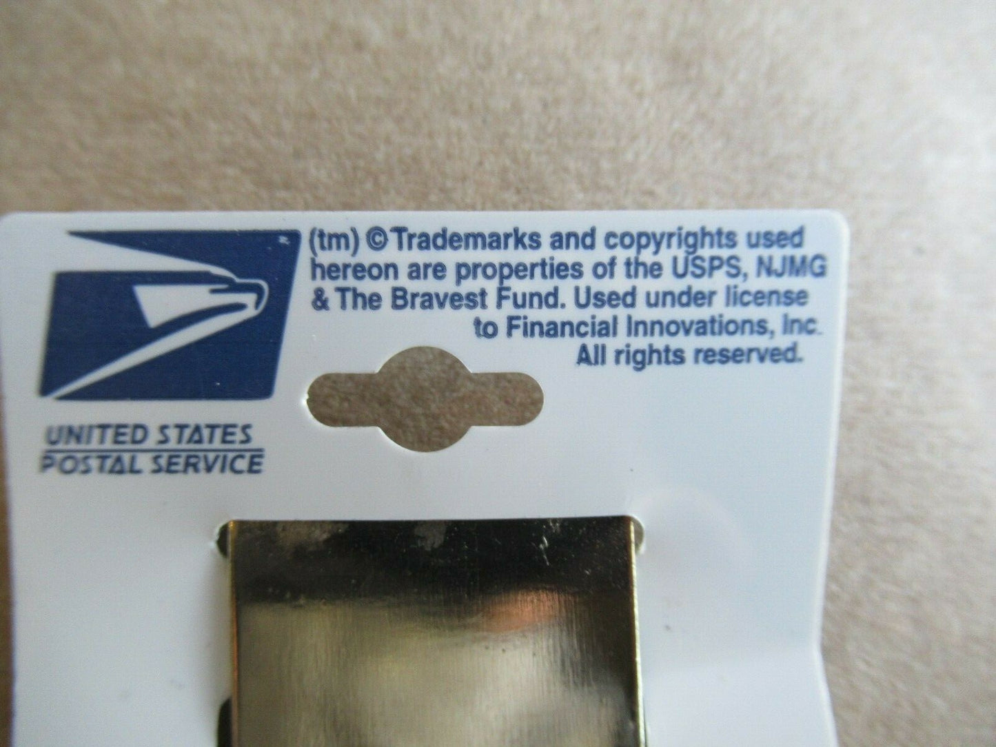 HEROES U.S.A. 2001 U.S. Postal Service Commemorative Money Clip