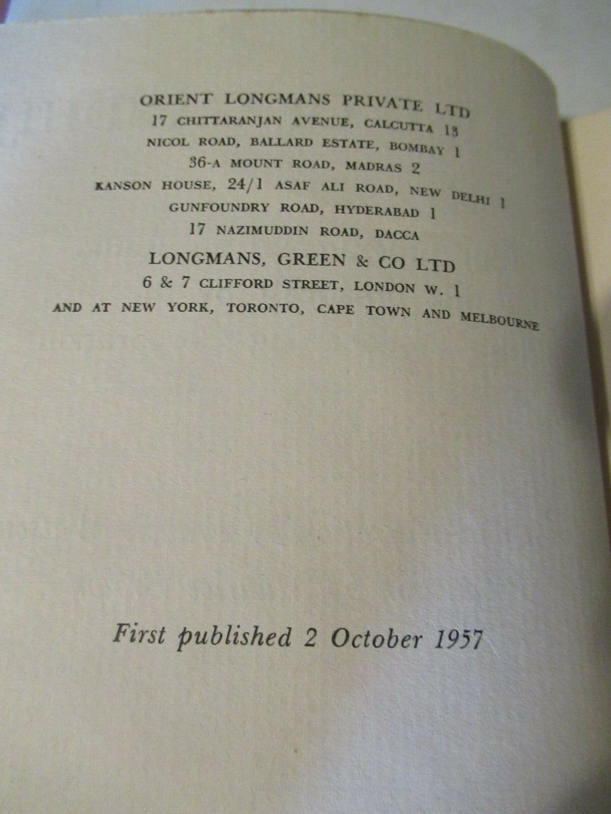 Talking Of Gandhiji by Francis Watson -1957 1st Edition -Vintage Hardcover