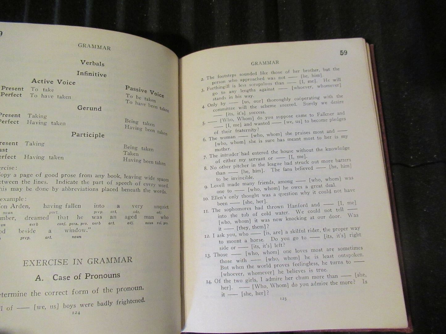 THE CENTURY COLLEGIATE HANDBOOK by Greever & Jones -1924 -Vintage Hardcover