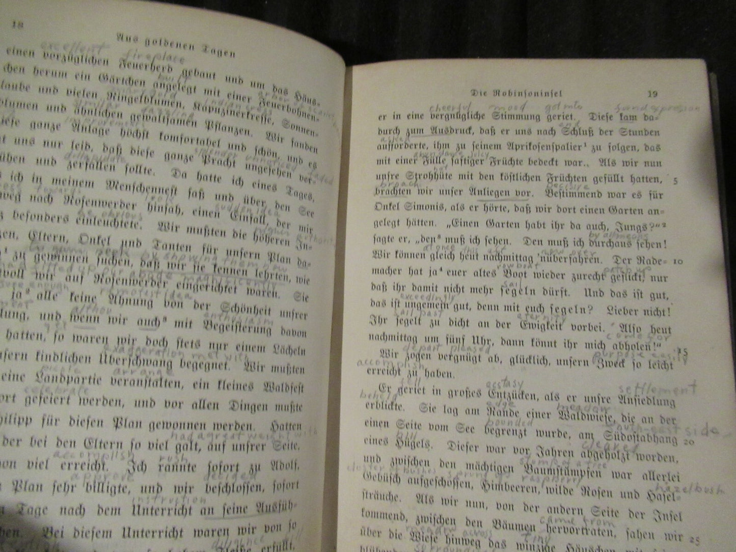 Seidel's AUS GOLDENEN TAGEN, W. Bernhardt (1906) HC DC Heath