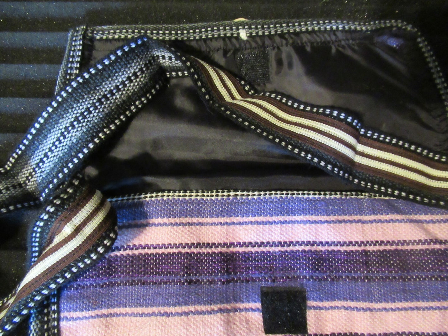 Native Peruvian Alpaca Knit Bag 10x13..