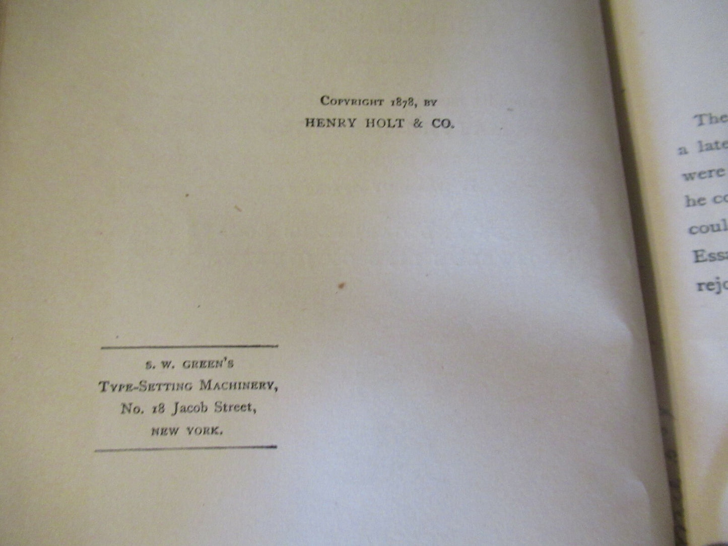 Johnson's Chief Lives of The Poets and Macaulay's Life of Johnson (1879) Antique