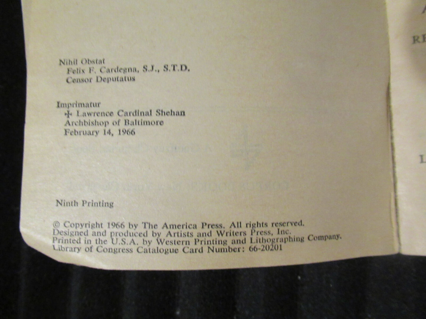 THE DOCUMENTS OF VATICAN II, Walter M. Abbott (1966) vintage paperback
