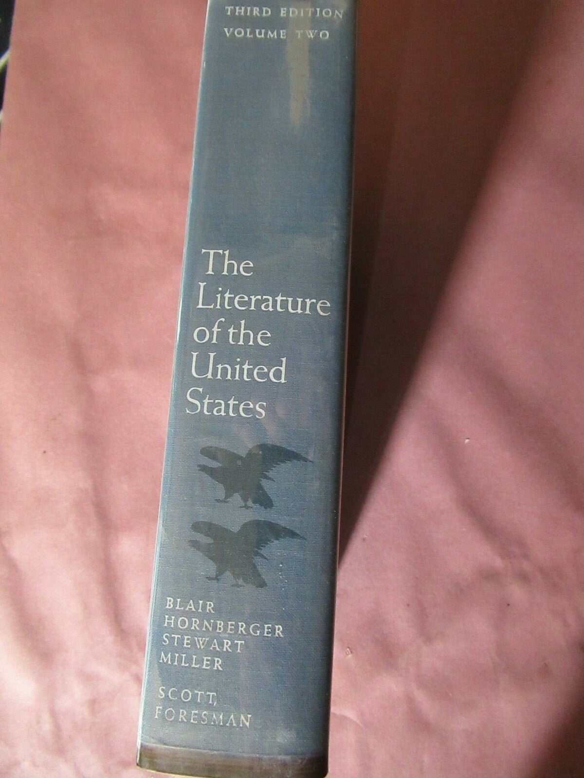 The Literature Of The United States, 3rd Edition Vol 2 (1966)..