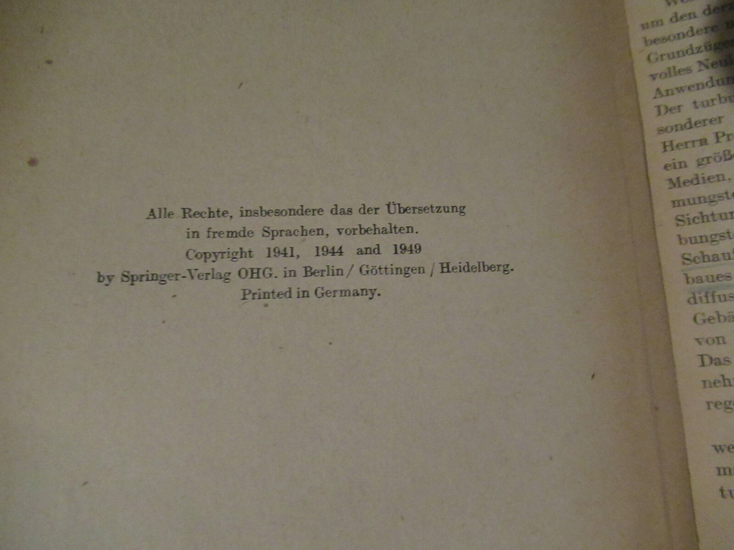 TECHNISCHE STROMUNGSLEHRE, Bruno Eck (1949) antique