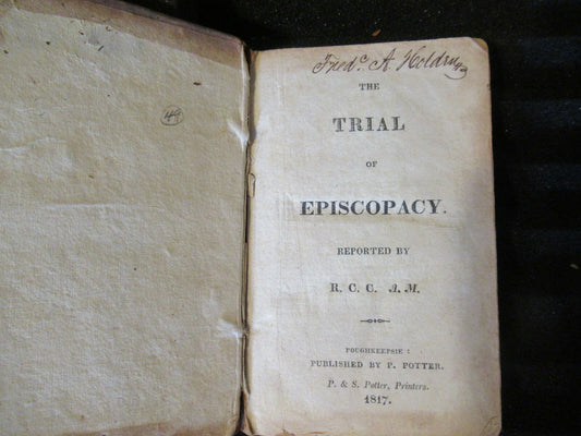 The Trial Of Episcopacy, John Reed (1817) 1st Edition.