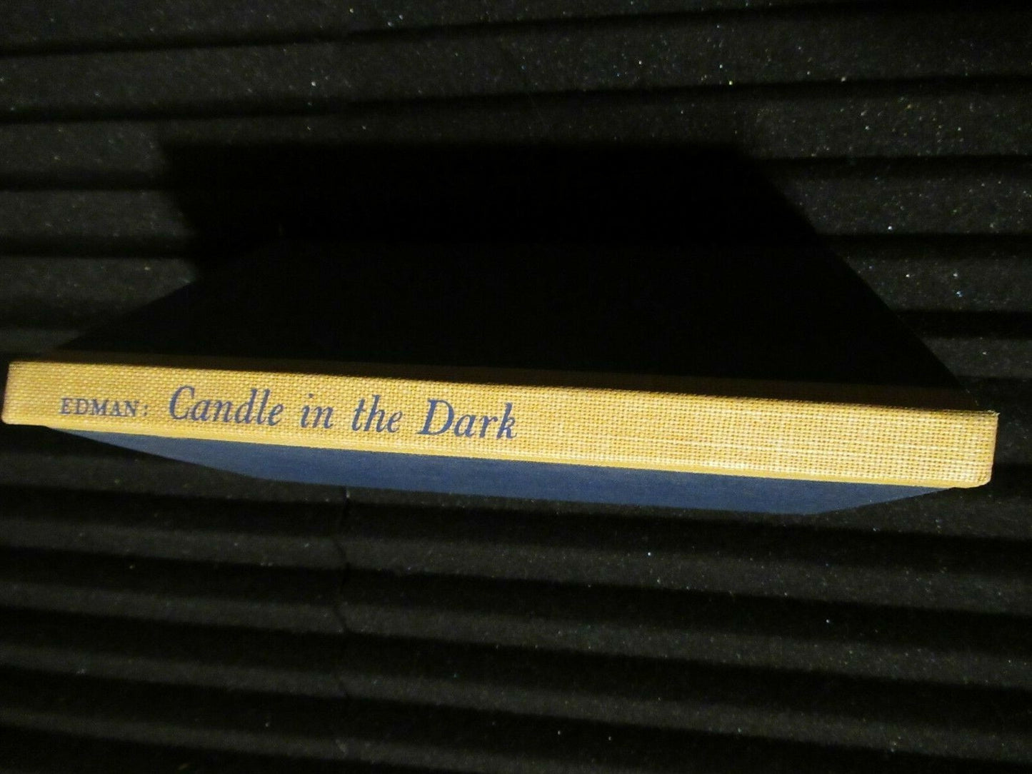 CANDLE IN THE DARK: A Postscript To Despair by Irwin Edman -1939 -1st Edition HC