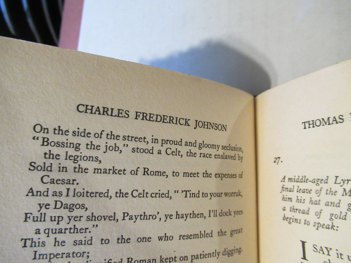 A Little Book of American Humorous Verse, T.A. Daly (1926) 1st Edition.