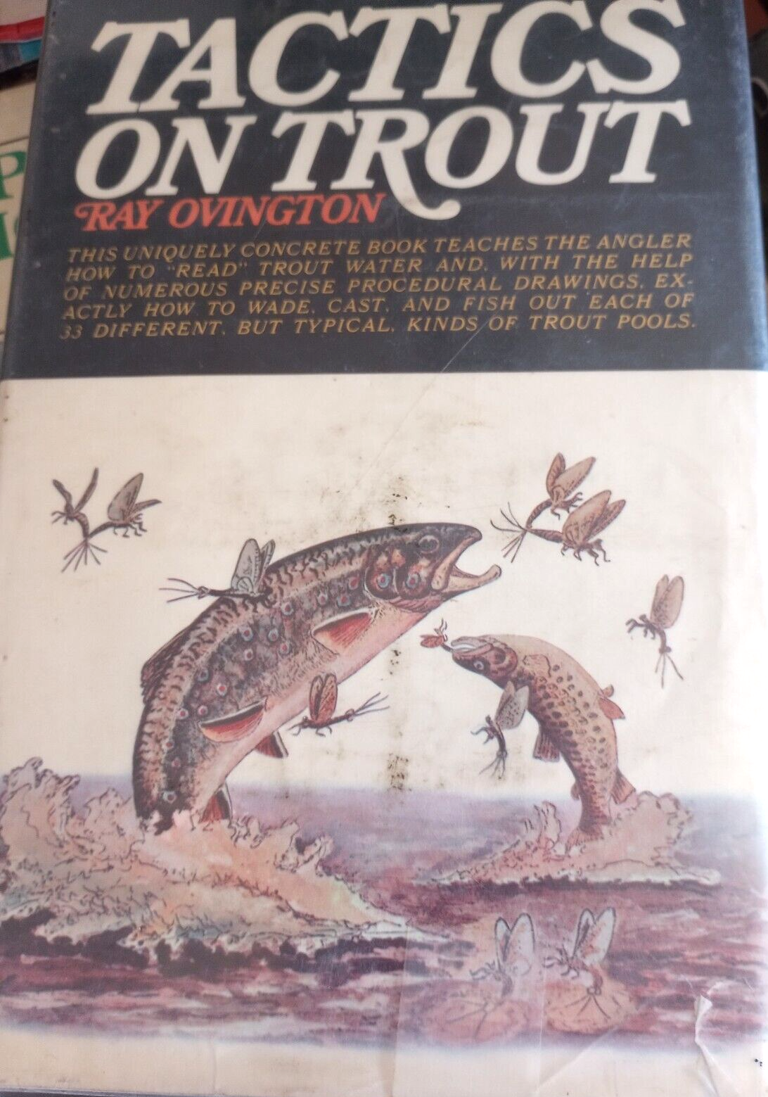 Tactics On Trout By Ray Ovington 1969 1st Edition Fresh water Fishing