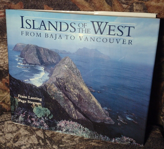 Islands of the West: From Baja to Vancouver by Frans Lanting -Hardcover 1985.