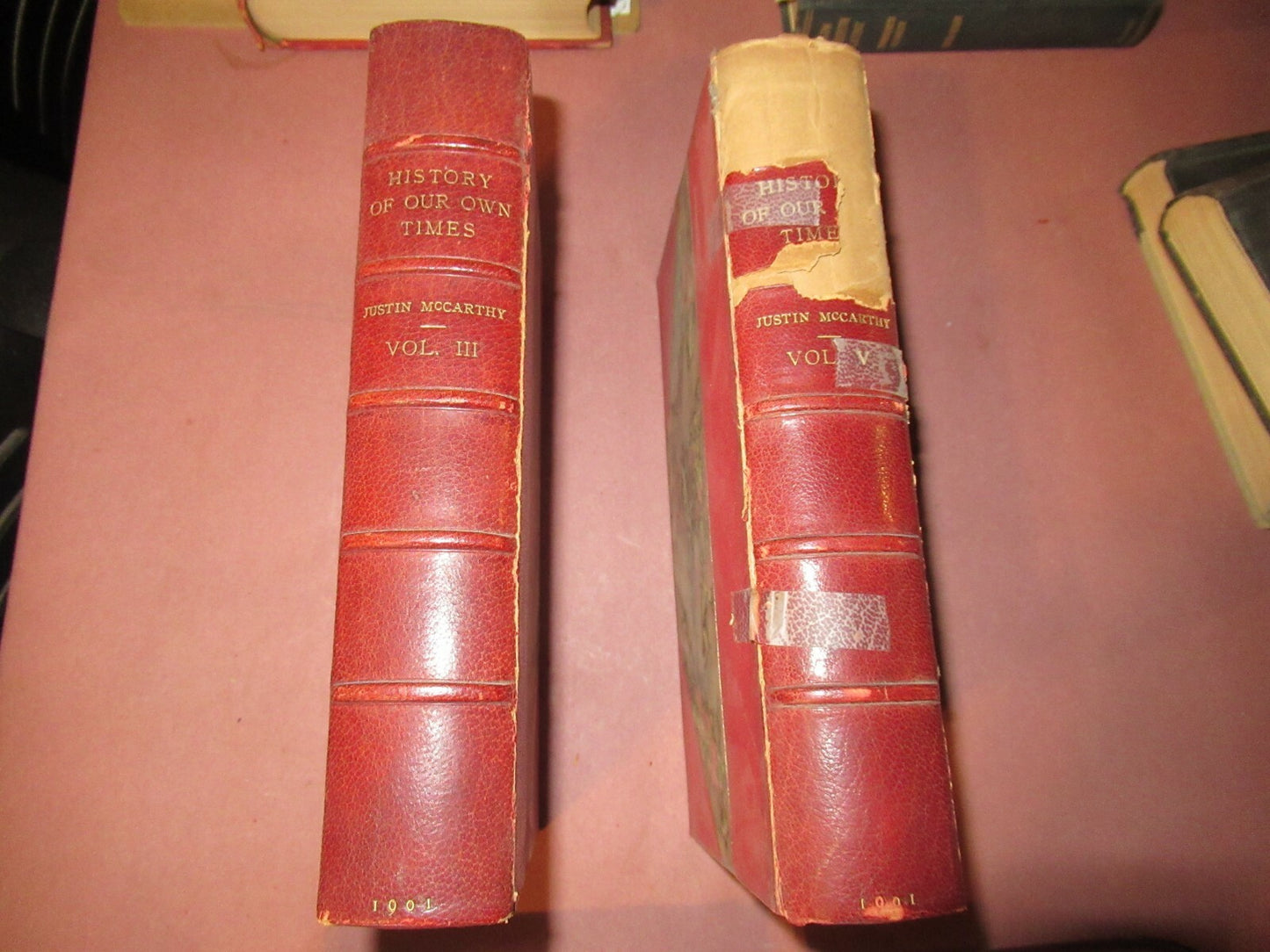 History Of Our Own Times, Justin McCarthy (1901) Complete 5 vols.