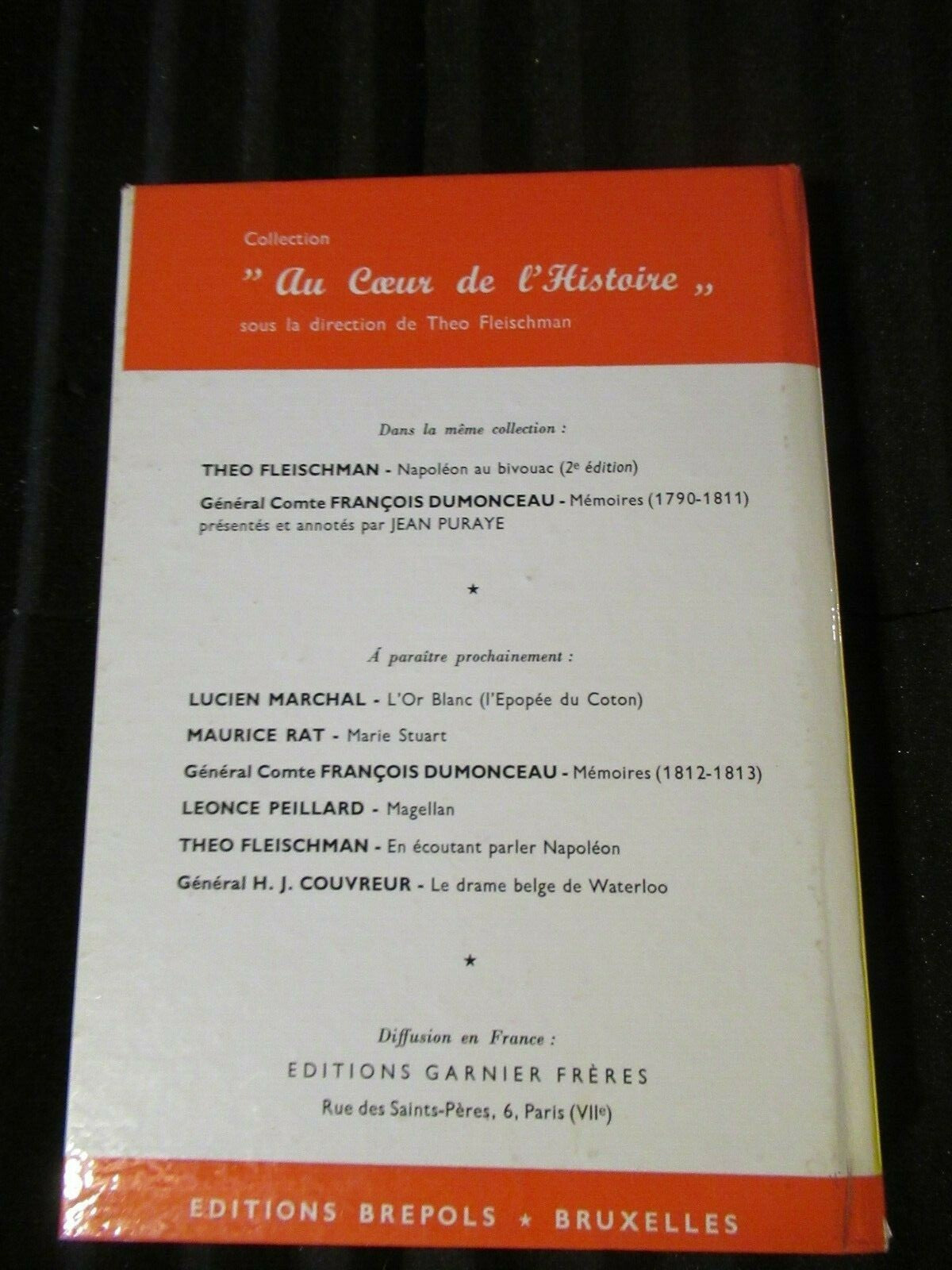 DON CARLOS La Prince Fau, Gilbert Dupe (1958) hardcover.