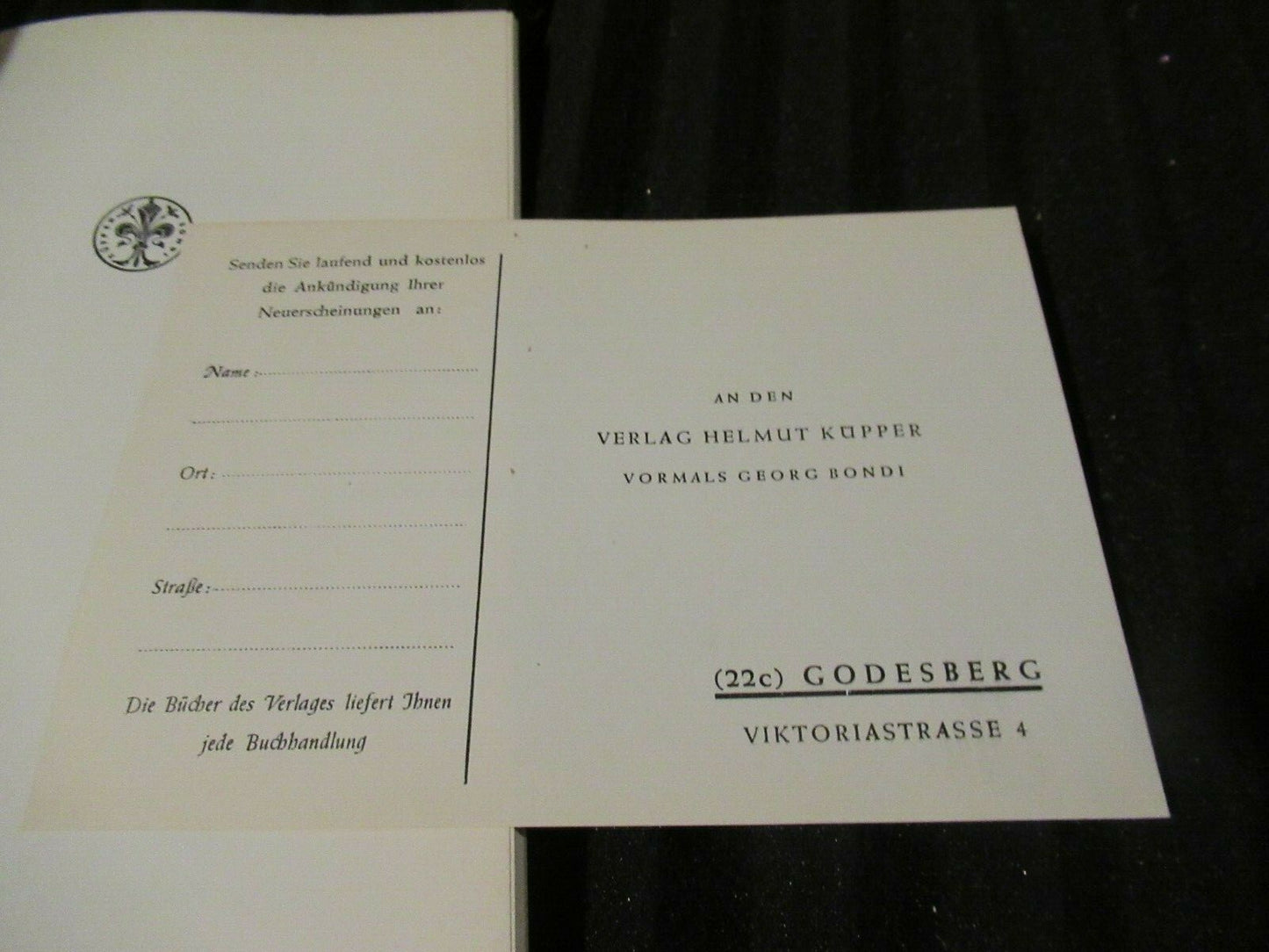HOLDERLIN IM GEORGE-KREIS, Edgar Salin (1951).