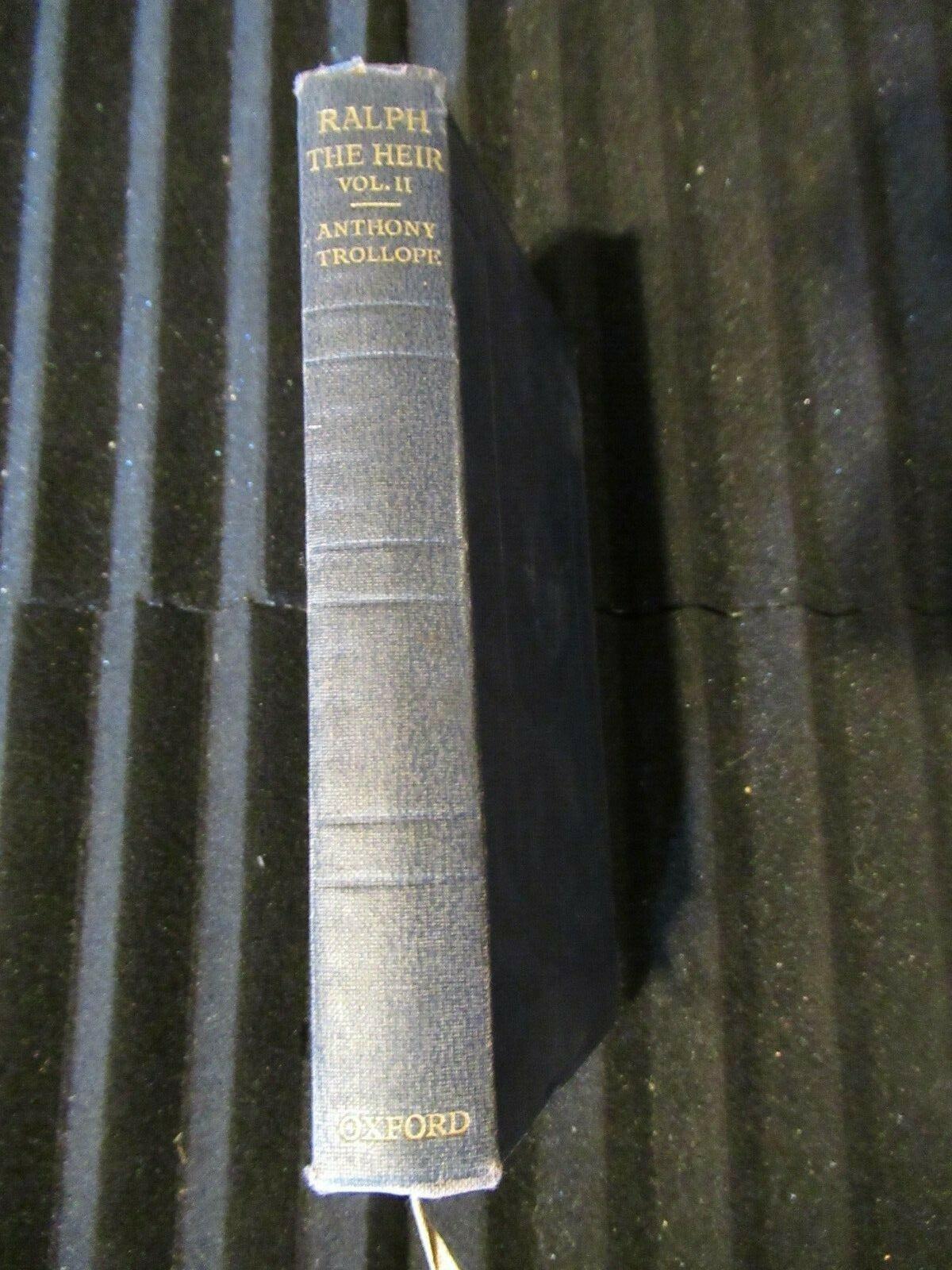 RALPH THE HEIR, Anthony Trollope 1939 Vol. 2 HC