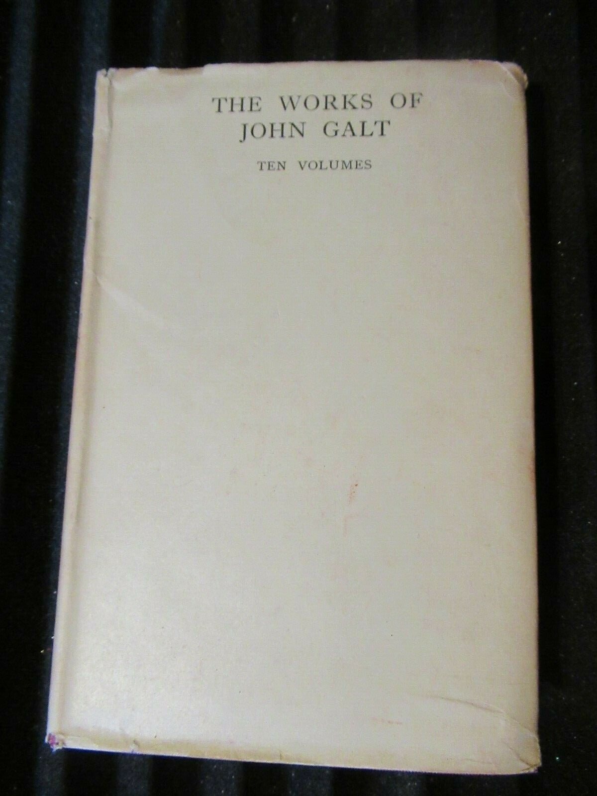 THE WORKS OF JOHN GALT: THE LAST OF THE LAIRDS  (1936) Vol:9