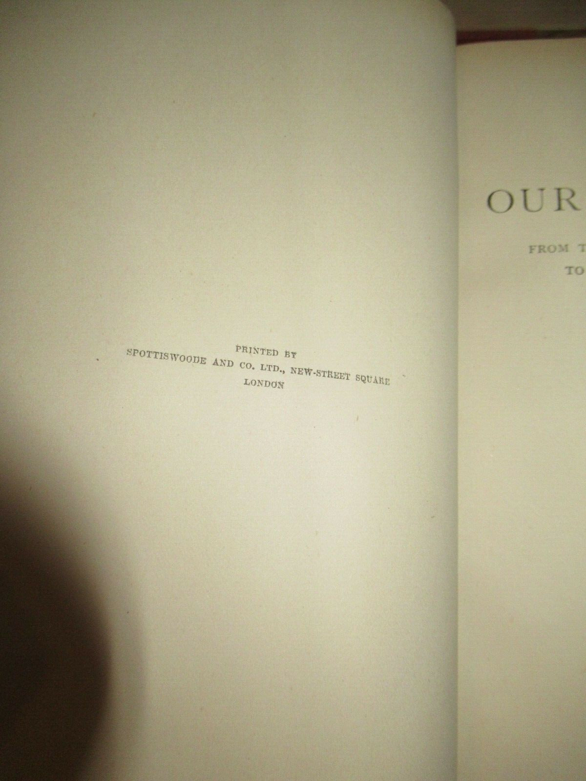 History Of Our Own Times, Justin McCarthy (1901) Complete 5 vols.