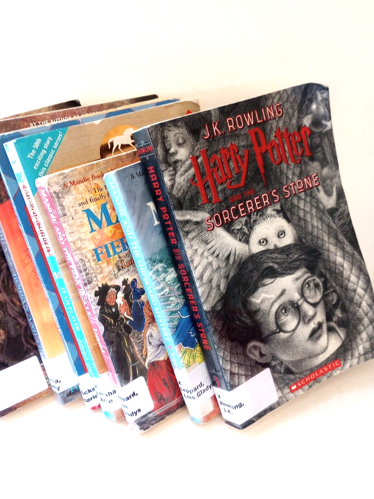 Fantasy 7 Book Bundle Harry Potter, Rowan Series, Others Paperback